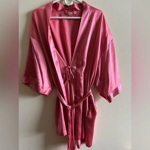 Silk Pink Robe